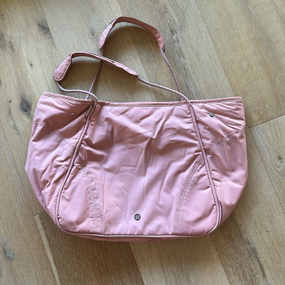 Lululemon Pink Tote Bag